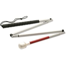 Ambutech 4-Sec Folding Graph Cane-Marsh Roller-36in