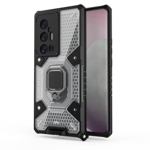 Glaslux Vivo X70 Pro Plus Hybrid Shockproof Case | Rotating Ring Holder & Kickstand in-Built | Bumper Back Cover for Vivo X70 Pro Plus (Transparent) (B09R7TC5DQ) Amazon Price History, Amazon Price Tracker