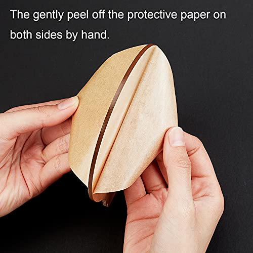 BENECREAT 6 Stuks Transparante Gegoten Acrylplaten, 2,5 mm dik, plastic glasplaat met beschermend papier 5,4 x 5 voor… - Afbeelding 4