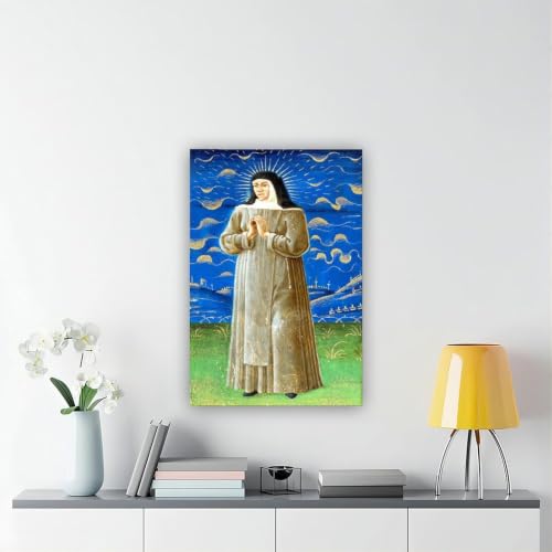 Impression sur toile Sainte-Catherine de Bologne tableau mural - 6