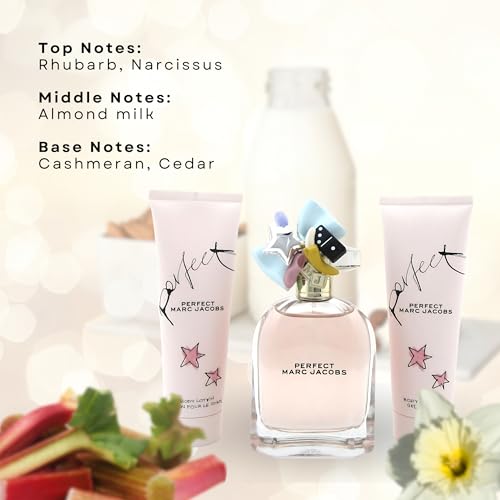 Marc Jacobs Perfect Eau de Parfum 100ml 2020 Gift Set (Contains 100ml EDP, 75ml Body Lotion & 75ml Body Cleanse) - Image 4
