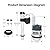 Vootenec Universal 3-Inch Toilet Flush Valve Repair Kit for 2-Piece Toilets - Upgraded Version, Includes Flush Valve, Adjustable Fill Valve, Gaskets, Bolts