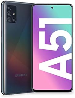 Samsung Galaxy A51 Dual-SIM 128 GB - Prism Crush Black (UK Version) (Renewed)