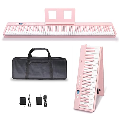 Piano pliable 88 touches parfait pour s'exercer à la maison et en voyage