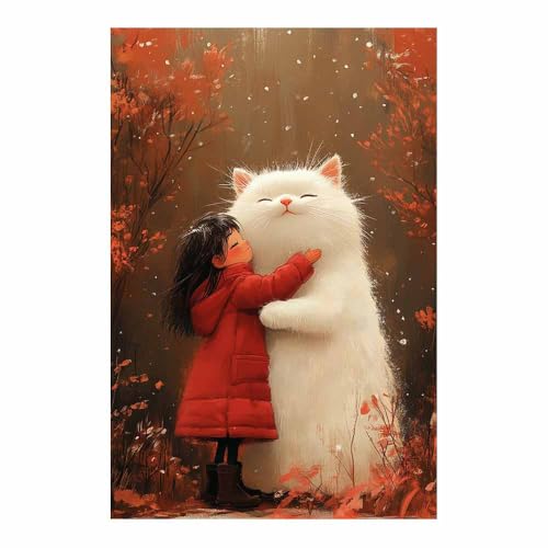 Toile Pop Art Féminin TERUEA Réveillez un Mur Blanc avec ce Grand Tableau Rouge 70x100
