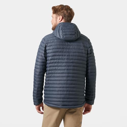 Helly Hansen Herren Sirdal Isolierte Hooded Jacke, Alpenfrost, S – Ansicht 4