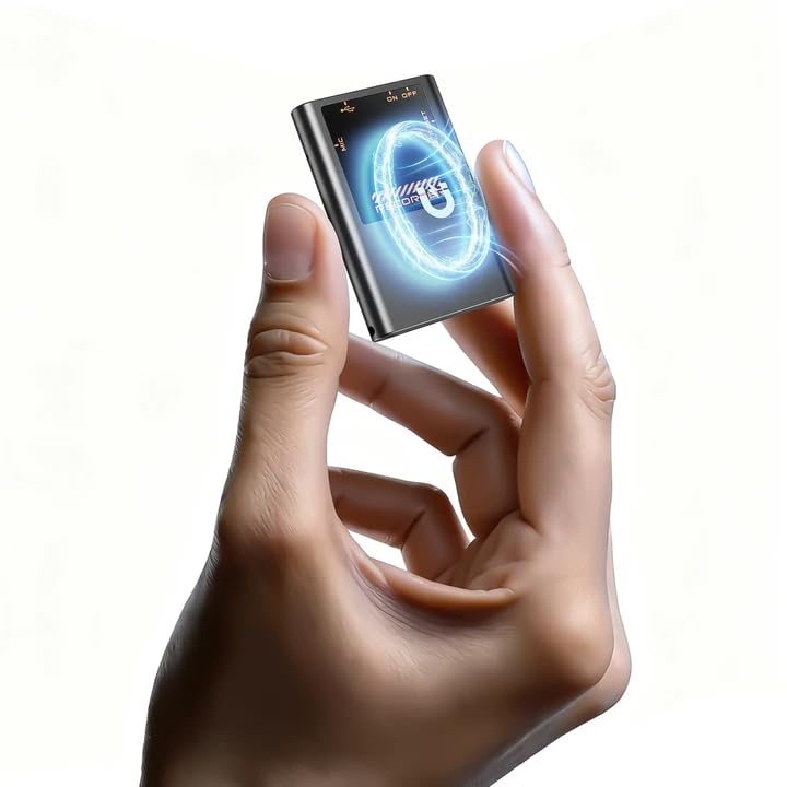 72GB(7000Hrs) Magnetic Voice Activated Recorder, Digital Voice Recorder with DSP 5.0-AI Noise...