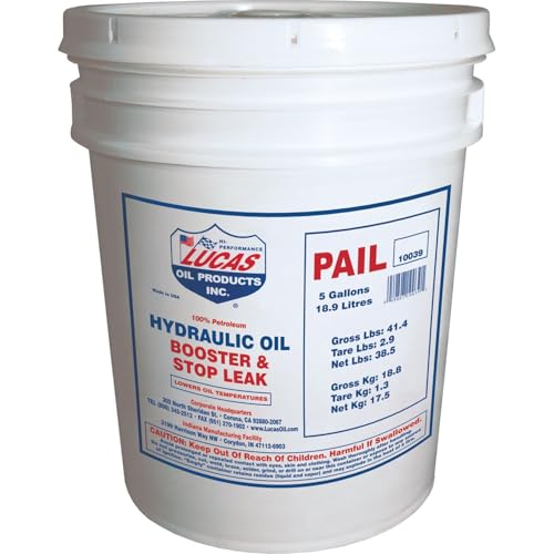 Hydraulic Oil Booster/Stop Leak/1x1/5 Gallon Pail