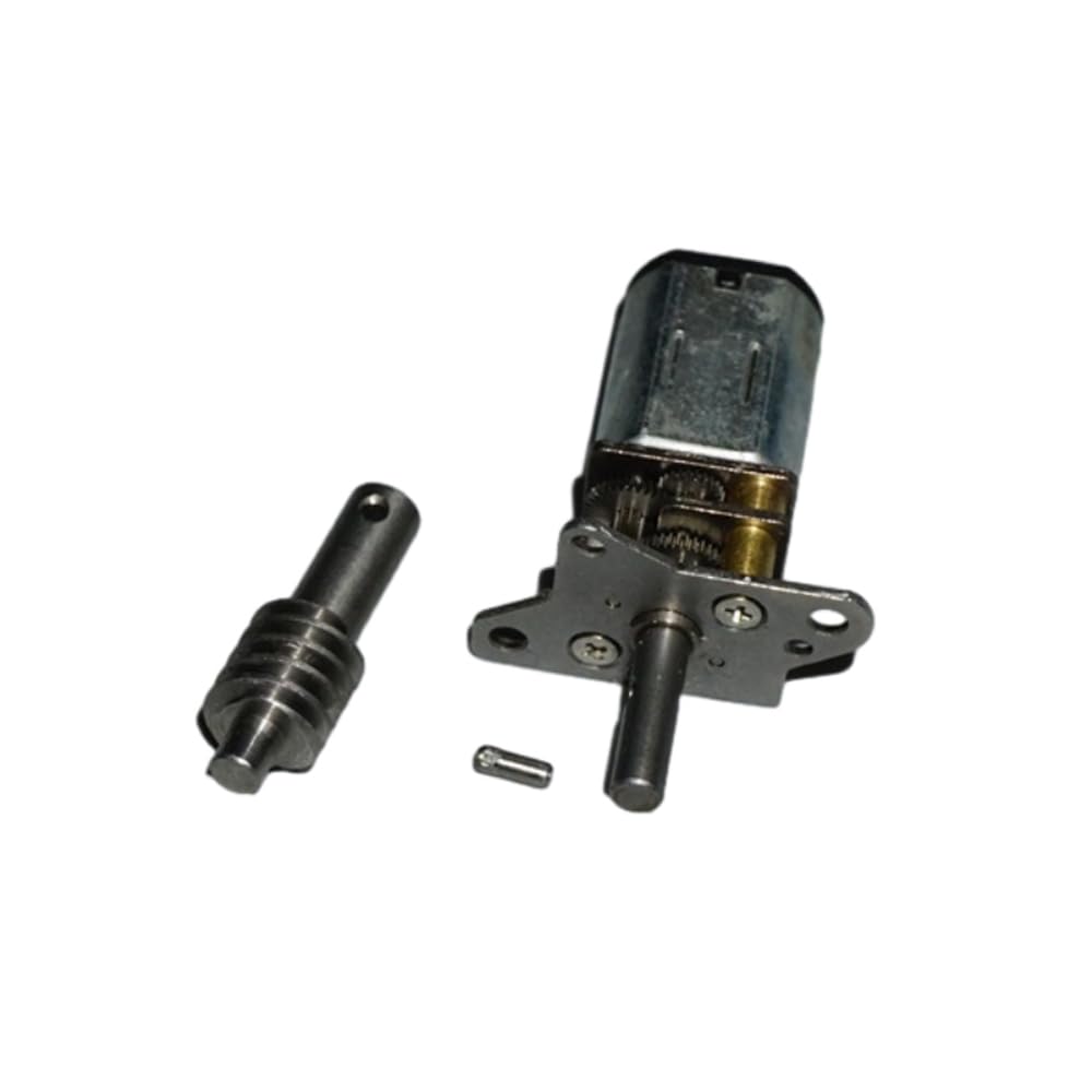 Motore CC 3V 6V 12V CC N20 Mini Micro Motoriduttore in Metallo con Motori CC a Ruota dentata 15