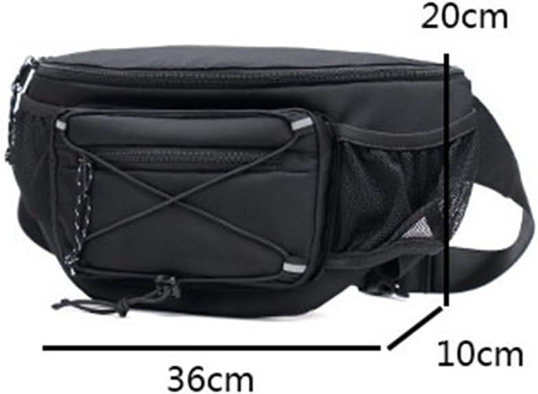 Men's Fanny Pack Shoulder Crossbody Bag Casual Chest Oxford Cloth