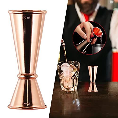 FAKEME Coquetéis de vidro misturando copo com balança para festa de entretenimento Martini, ouro ros