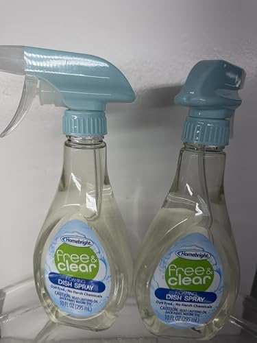 HOMEBRIGHT Foaming Dish Spray, Dye Free, No Harsh Chemicals, 10 fl oz image 5