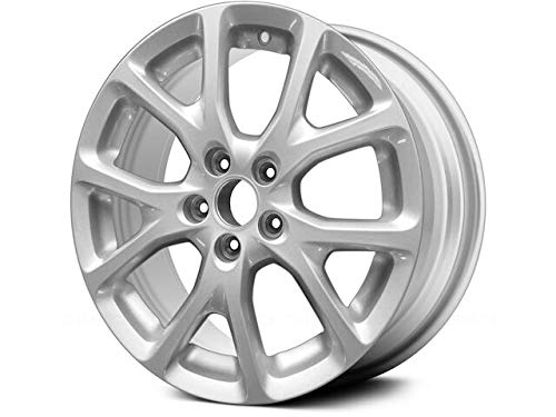 Aluminum Wheel - Sparkle Silver Metallic - 17 x 7 Inch, 41MM Offset - Compatible with 2014-2018 Jeep Cherokee