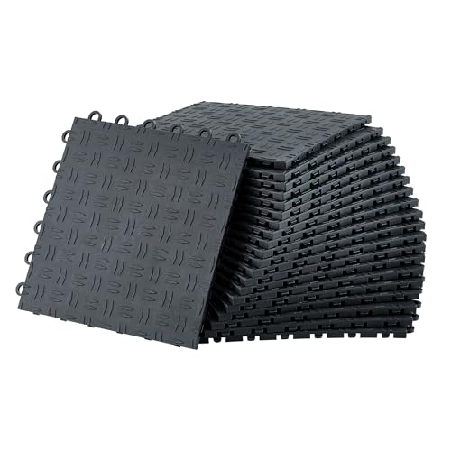 50 Pack 12x12 Non-Slip Garage Floor Tiles