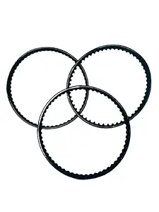 Sewing Machine Motor Belt | (Size : 600MM - Black) Motor Belt for Sewing Machine - Pack of 3