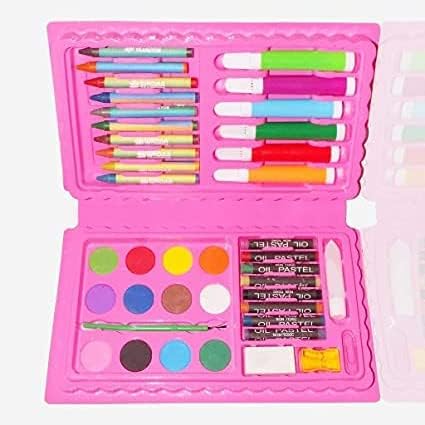 Image of Bluebell 42 Pcs Drawing Set for Kids| Art Set Box | Pencil Crayons Colors Water Color Sketch Pens Set for Kids