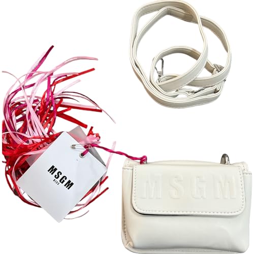 Bolso chica MSGM blanco informal de moda juvenil para vestir 4