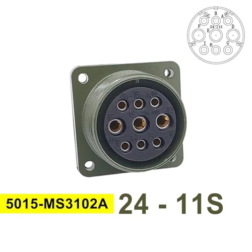 Prise MS3106A et MS3108A pour prolonger les câbles d'alimentation de moteurs - 2