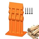 Structure robuste : construit avec des matériaux de qualité supérieure, cet outil de fendage de bois est doté d'un revêtement en poudre résistant aux intempéries et d'un moulage monolithique en fonte ductile de haute qualité. Le couteau finement poli à la main permet une coupe pour une performance fiable. Sa construction résistante à la et à l'usure assure une durabilité à long terme