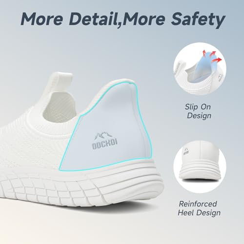 Slip in Mens Hands Free Slip On Sneakers Non Slip Breathable Walking Shoes Athletic Gym Workout Casual Shoes Fashion Loafers4