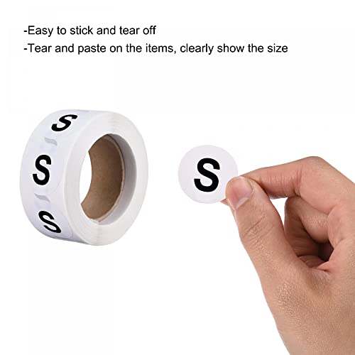 Sourcing map Abbigliamento S/M/L/XL/XXL Etichetta