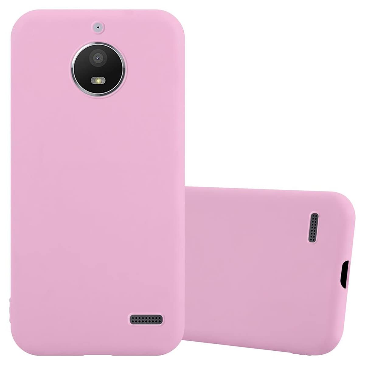 Cadorabo Custodia per Honor 8a in CANDY ROSA - Morbida Cover