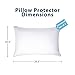 ComfiLife 100% Waterproof Pillow Protectors Zippered Pillow Covers Set of 2, Standard