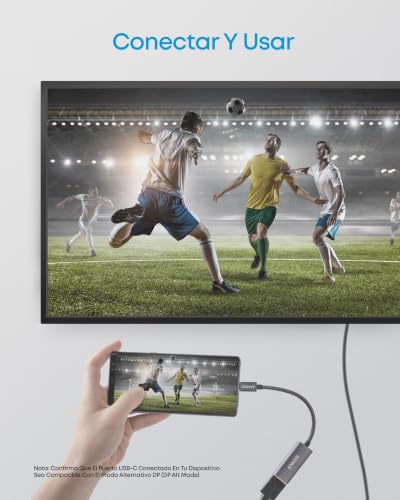 Anker USB C to HDMI Adapter (4K@60Hz), USB Type C to HDMI Cable Adapter - image 3