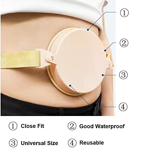 Yeysxsy Ostomy Supplies,Stoma Ostomy Waterproof Bath Cover, Ostomy Shower Wound Protector #TOP5