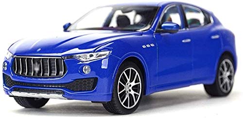 Zhangl Model Car Compatible with Maserati Levante 1:24 Scale Model Alloy Model Scale Model Die Casting Model Collection Decorative Gift Christmas PresentCollection Ornamentss (Color : Black)