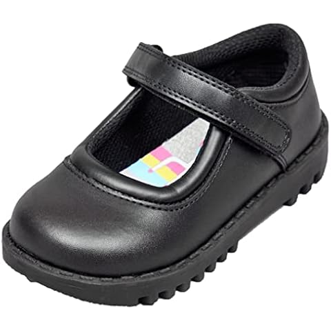 Thingimijigs Black Mary Jane School Shoes Cover