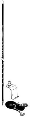 Accessories Unlimited AU320-B Kit de antena CB de tres pies debajo del capó (negro)