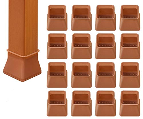 16Pcs Tappi per gambe per sedia Protezioni per