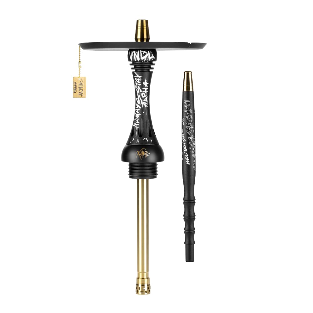 Alpha Hookah Model X VNDL Jet Black