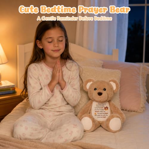 Now I Lay Me Down to Sleep Teddy Bear Stuffed Animal - Image 4