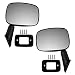Driver and Passenger Manual Side View Mirror Replacement for Toyota Pickup Truck 8794089112 8791089109 AutoAndArt