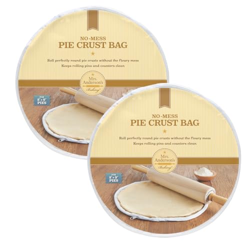 Mrs. Anderson's Baking Easy No-Mess Pie Crust Maker Bag, Rolls