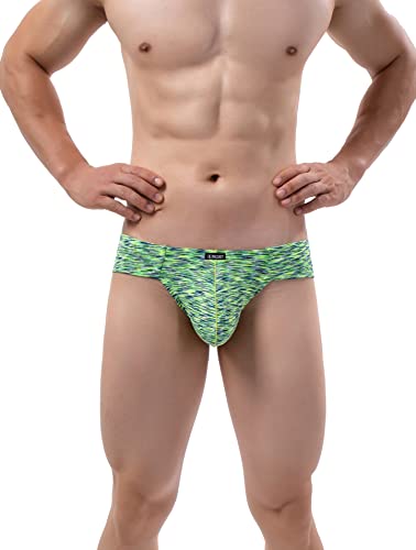 iKingsky Men's Colorful Cheeky Thong Sexy Mini Cheek Underwear Sext Quick-dry Under Panties for Men2