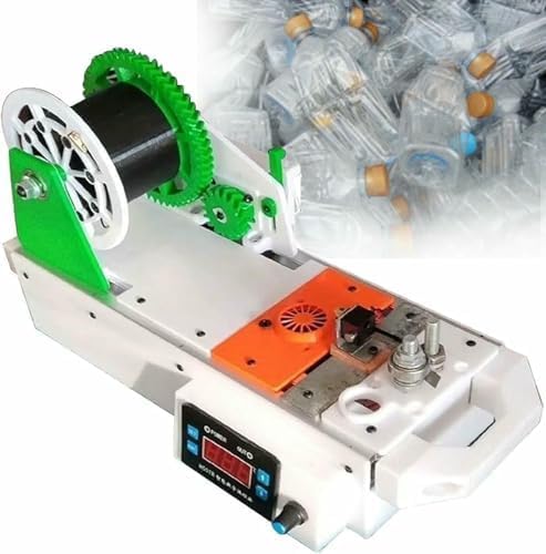 3D Printer Filament Making Machine with Digital Temperature Control Converting Recycled Pet Bottles Network, Pultrusion of 3D Filaments from Plastic Bottles,