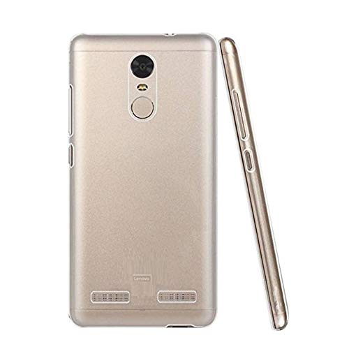 Image of COVERBLACK Rubber Back Cover for Lenovo K6 Power - Transparent