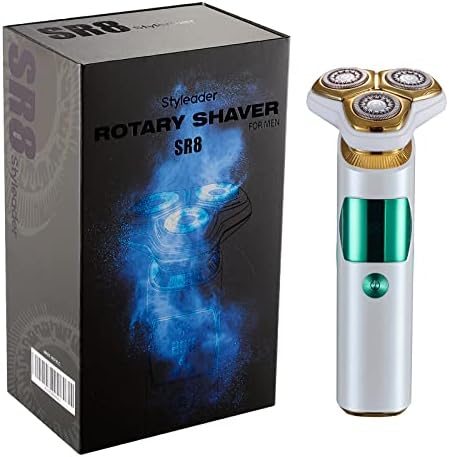 Styleader Electric Razors for Men Cordless Rechargeable, Wet Dry Mens Electric Shavers, Gifts for Dad, Husband, Boyfriend