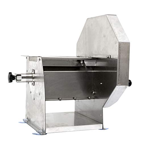 Foto von Allesschneider Manueller Profi Krauthobel/Gemüsehobel/Obsthobel für 0,5-6mm dicke Scheiben, Krautschneider aus Edelstahl, lebensmittelecht