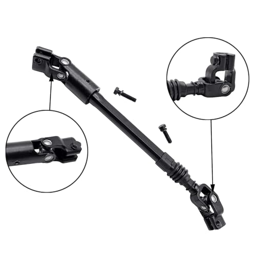 Image of SecosAutoparts Lower Power Steering Column Shaft Compatible with Jeep Cherokee 1984-1994 Comanche 1986-1992 Replace# 4713943
