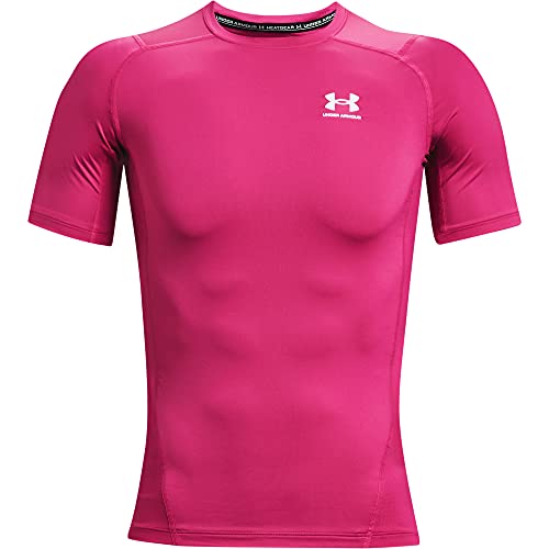Image of Under Armour Men's UA HG Armour Comp SS Short Sleeve Functional Shirt Quick Dry T-Shirt with Compression Fit