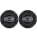 Headerbs 600 Watt -Lautsprecher 6 Zoll Auto Stereo -Tür 4 Wege Full Range Audio Koaxial Watt Hochtöner High Power Bass Boost Aftermarket mit Strom für Limousinen Trucks SUVs
