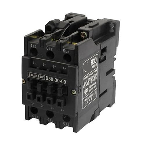 Contacteur AC 220V 50Hz 65A tripolaire pour rail DIN 35mm
