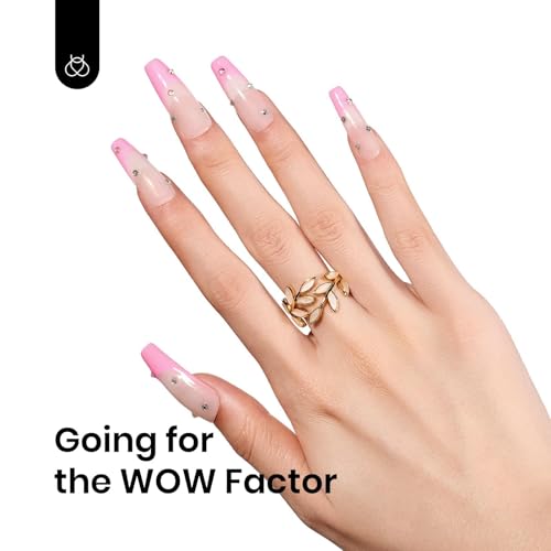 Image of Beetles Pink Gel Nail Polish 15ML Soak Off UV Gel for Pastel Nail Art