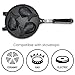 ZOOFOX Taiyaki Fish-shaped Waffle Maker, 3 Fish Shaped Cake Pan with Non Stick Cooking Plate, Japanese Fish Shaped Waffle Iron Double Pan Mold, Easy to Clean