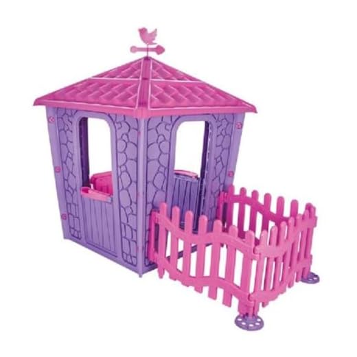 Pilsan 06-443 Stone House with Fence-Purple