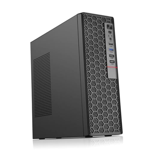 Boîtier ITX en métal discret pour setup gamer et bureautique élégant